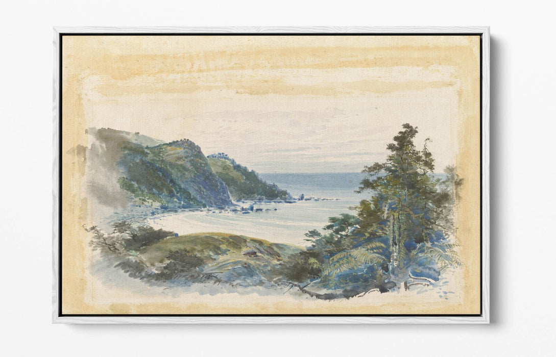 Canvas Wall Art Print - Coastal Float Effect Canvas with Custom Deep MDF Frame