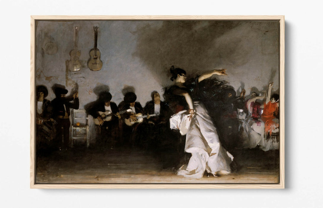 Float Effect Canvas Art – Spanish Dancer Wall Print With Premium Scratch Resistant Finish