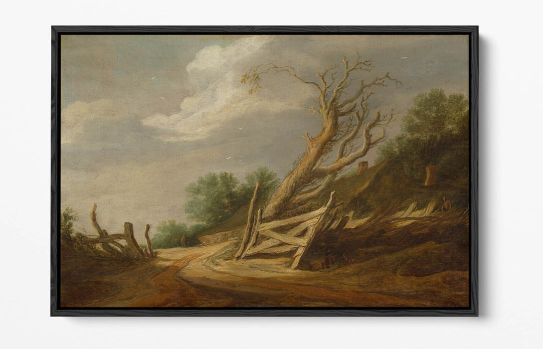 Float Effect Canvas Art - Pieter De Molijn Landscape | Premium Ready To Hang Wall Decor