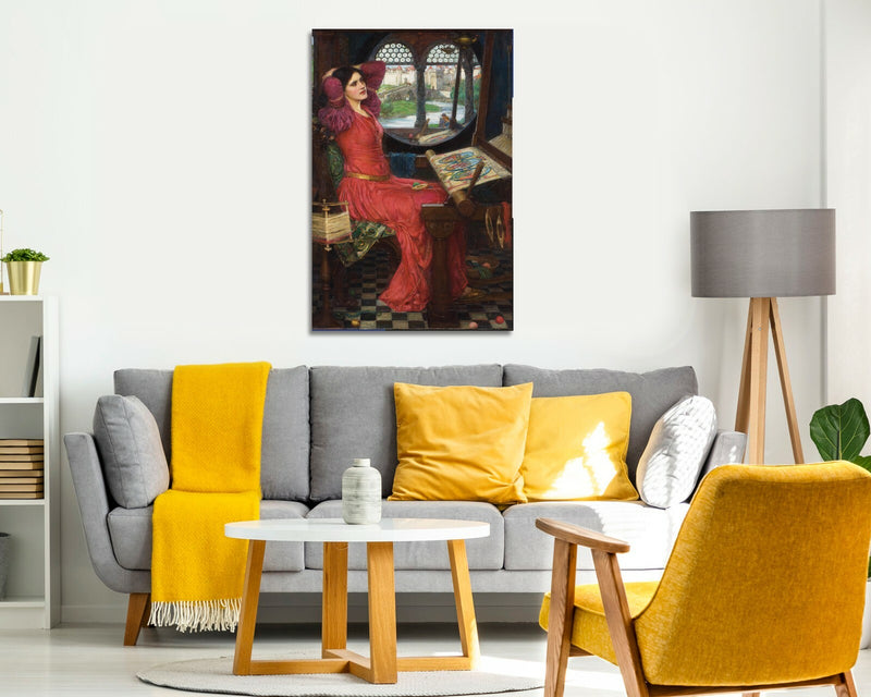 Canvas Wall Art – Framed Canvas Print by John William Waterhouse | Premium Varnish Finish