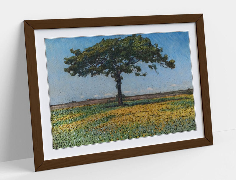 Framed Wall Art - Nils Kreuger Young Oak Poster Print | Handmade UK Frame