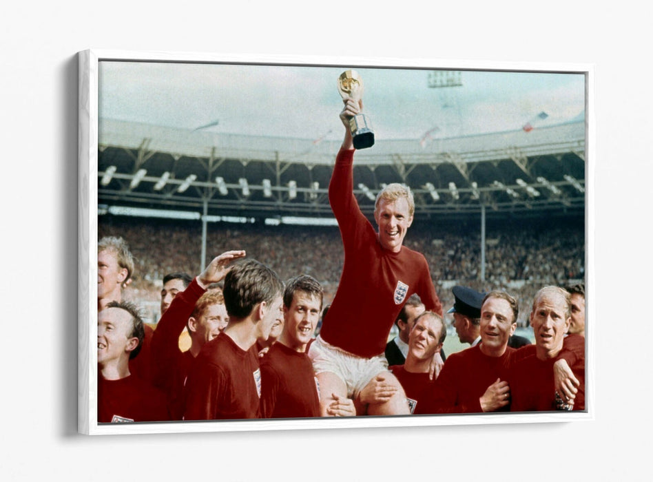 England World Cup Canvas - 1966 Float Effect Canvas Wall Art With Premium Varnish Finish