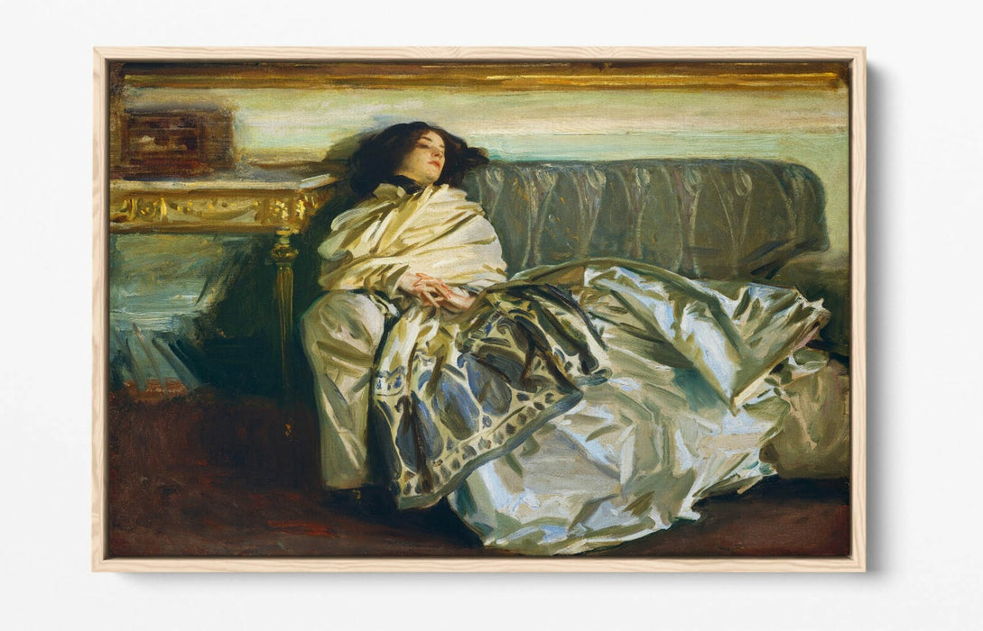 JOHN SINGER SARGENT REPOSE NONCHALOIR -FLOAT EFFECT CANVAS WALL ART PIC PRINT