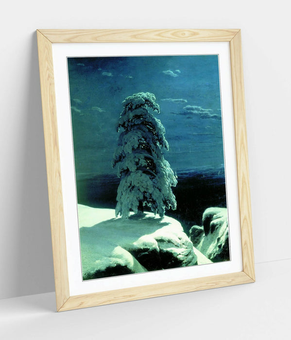 IVAN SHISHKIN, IN THE WILD NORTH - WALL ART FRAMED POSTER PICTURE PRINT ARTWORK