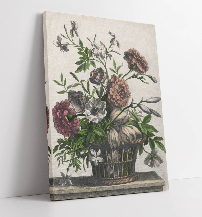Canvas Wall Art - Jean Baptiste Monnoyer Marigolds Floral Canvas Print Ready to Hang