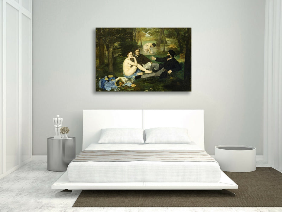 Canvas Wall Art - Edouard Manet Luncheon on the Grass | Handmade Fine Art Print