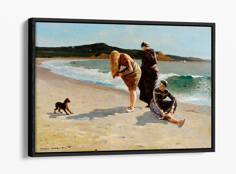 Canvas Wall Art Print – Winslow Homer Eagle Head High Tide | Premium Float Effect