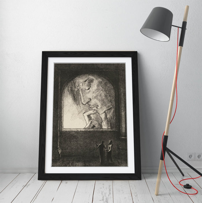Framed Wall Art – Odilon Redon Light Painting Art | Handmade Wall Decor Print