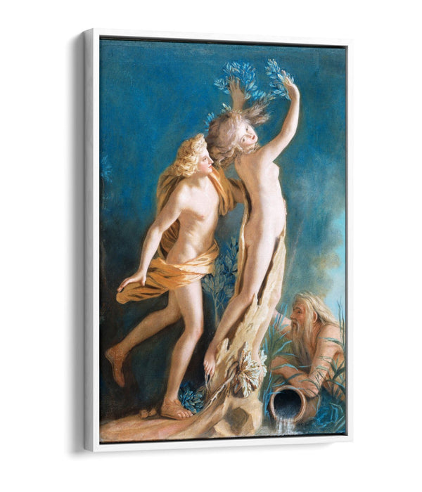 Canvas Wall Art – Apollo and Daphne Float Effect Handmade Canvas Print with Premium Frame