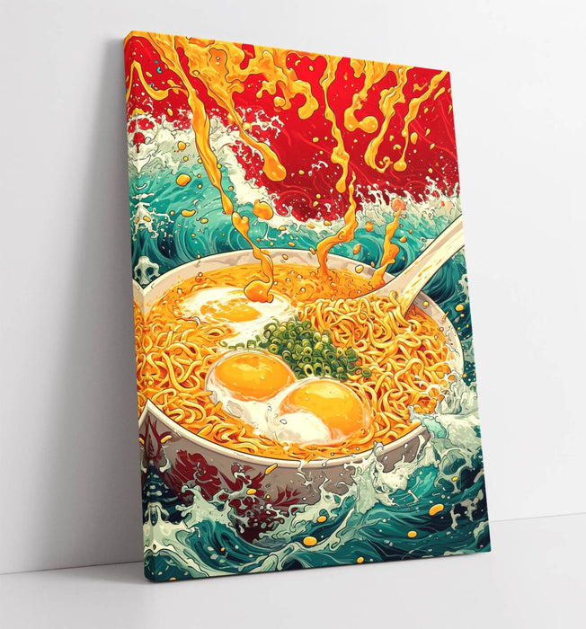 Ramen Canvas Art – Contemporary Japanese Wall Decor | Premium Canvas Print