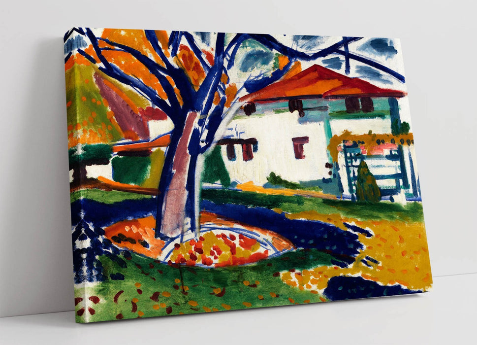 Canvas Wall Art – Blue Tree Canvas Print Handmade Artwork | Premium Quality