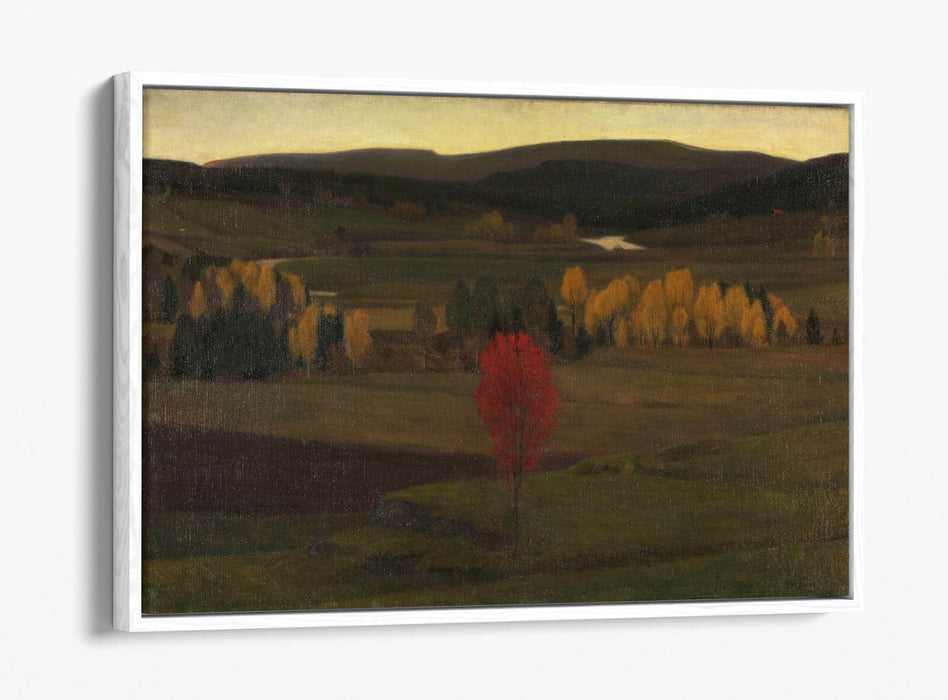 LARS JORDE, LANDSCAPE -FLOAT EFFECT CANVAS WALL ART PRINT