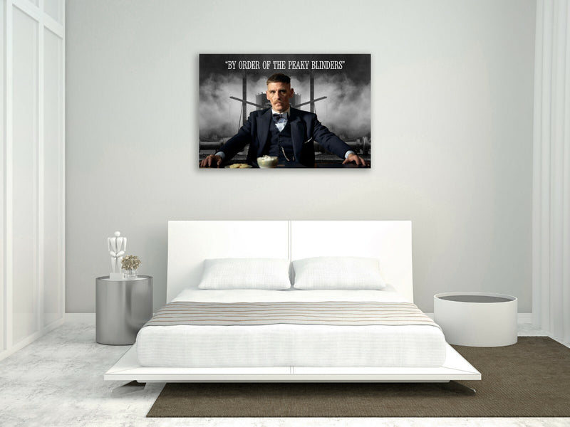 Peaky Blinders Arthur Shelby Canvas Wall Art | Framed Quote Print