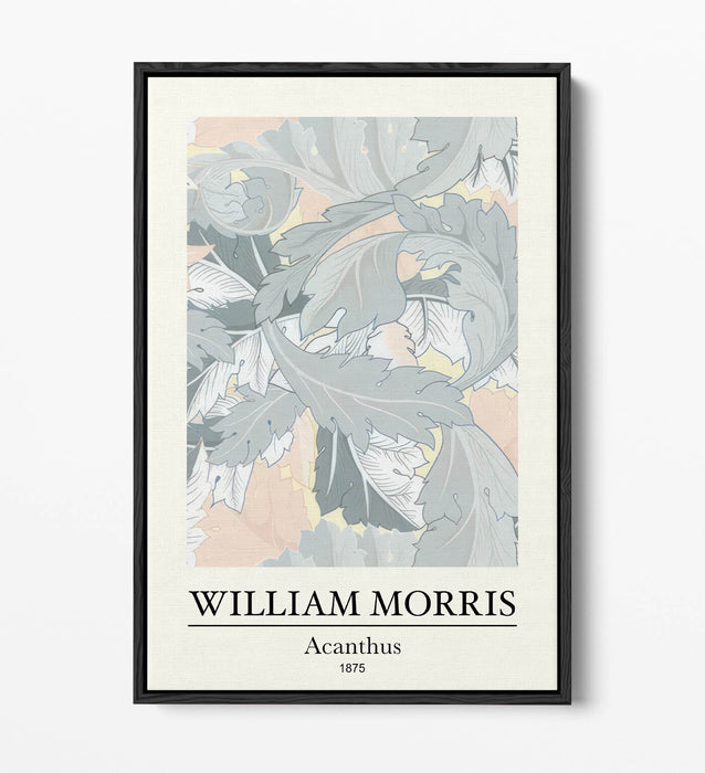 William Morris Canvas Art – Handmade UK Canvas With Float Effect Frame | Ready To Hang