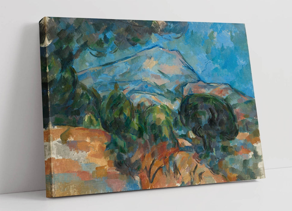 Canvas Wall Art - Paul Cezanne Mount Sainte-Victoire Handmade Print on Archival Grade Canvas