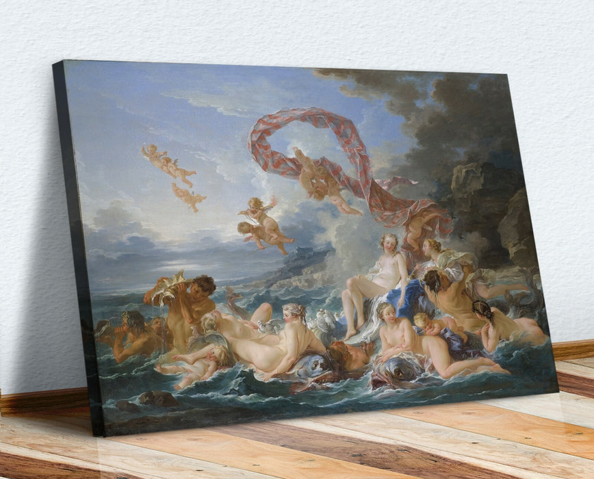 Canvas Wall Art - Classic Francois Boucher Triumph Of Venus Print On Archival Grade Canvas
