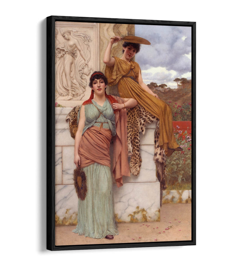 Float Effect Canvas - Waiting for the Procession Premium Wall Art Print
