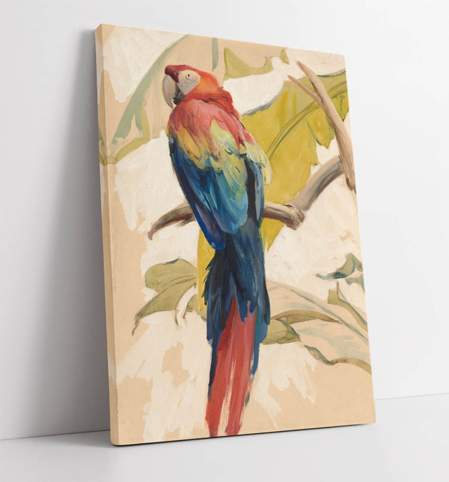 Canvas Wall Art - Henry Keller Old Grumpy Handmade Canvas Print with Premium Varnish Finish