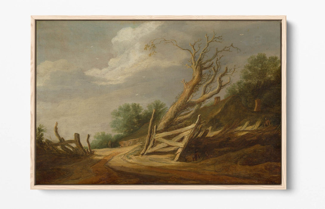 Float Effect Canvas Art - Pieter De Molijn Landscape | Premium Ready To Hang Wall Decor