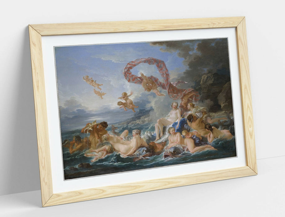 FRANCOIS BOUCHER TRIUMPH OF VENUS -FRAMED ART POSTER PICTURE PRINT ARTWORK
