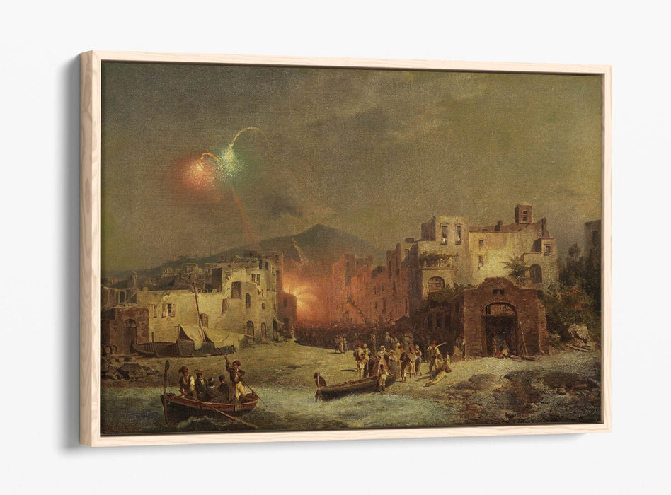 Canvas Art Print | Handmade Float Effect Canvas Wall Art with Premium Frame & Vibrant UV Resistant Inks