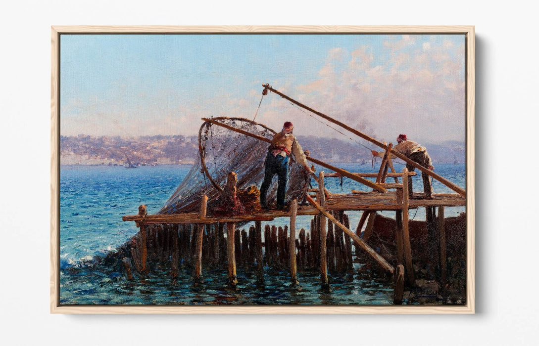 Canvas Wall Art Print - Handmade Float Effect Canvas with Vibrant Colour Artwork