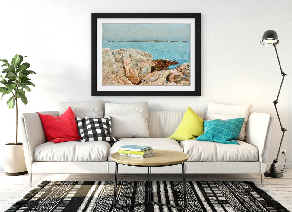 Framed Wall Art - Childe Hassam Duck Island Print | Handmade UK Frame