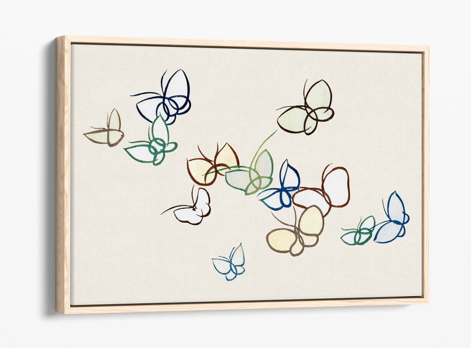 Canvas Wall Art Print - Handmade Float Effect Canvas With Premium Frame