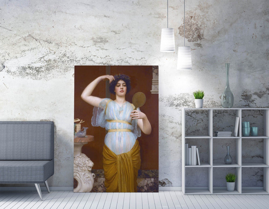 Canvas Wall Art - John William Godward Ione Fine Art Print on Archival Grade Canvas