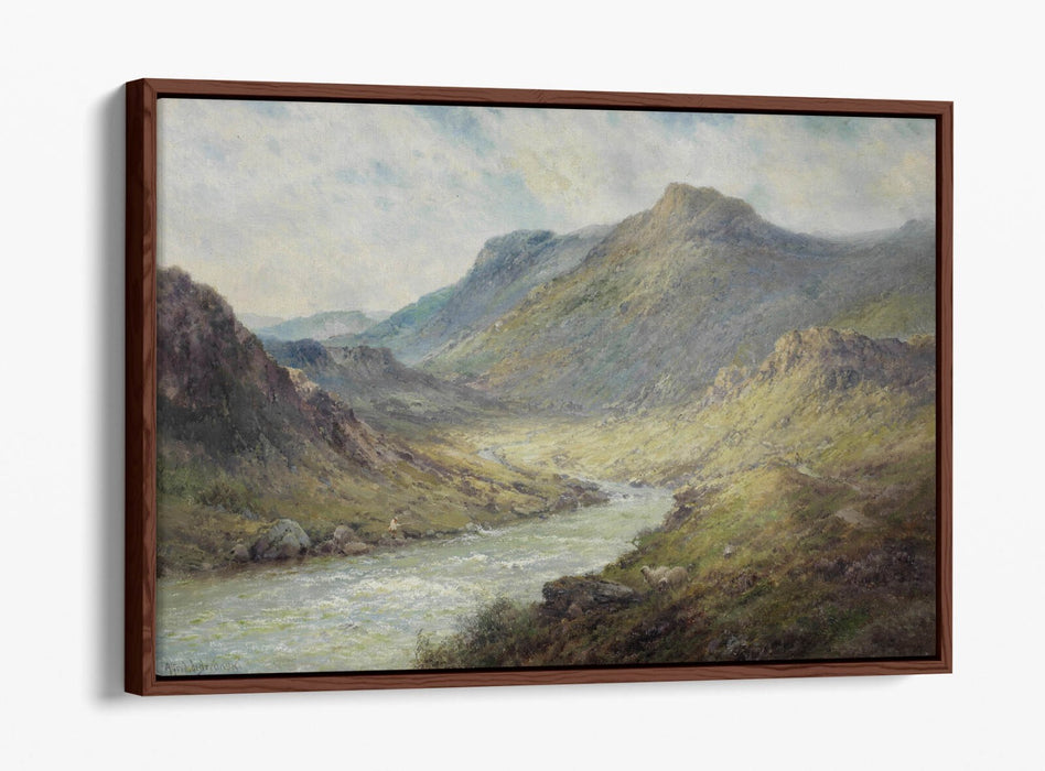 Float Effect Canvas Art - Handmade British Wall Decor With Premium Frame