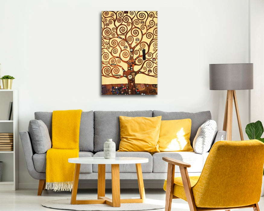 CANVAS WALL ART PRINT ARTWORK PICTURE canvas Gustav Klimt Tree Of Life 47x32in