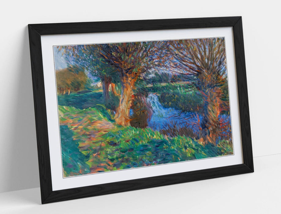 Framed Wall Art Poster - John Singer Sargent, At Calcot | Handmade UK Frame
