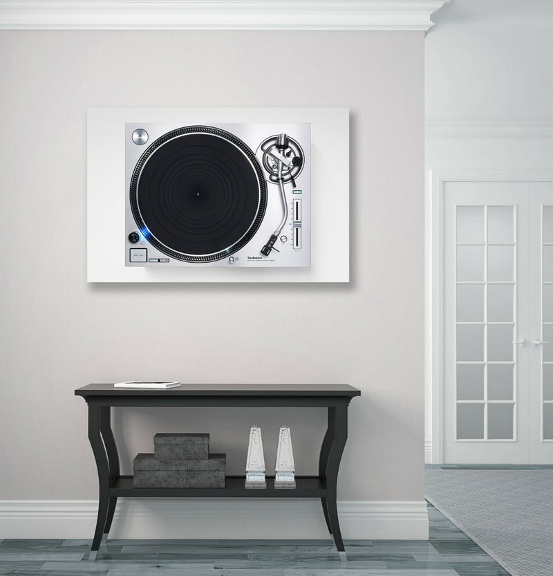 Technics DJ Decks Canvas Wall Art Print – Handmade UK Canvas, Ready to Hang