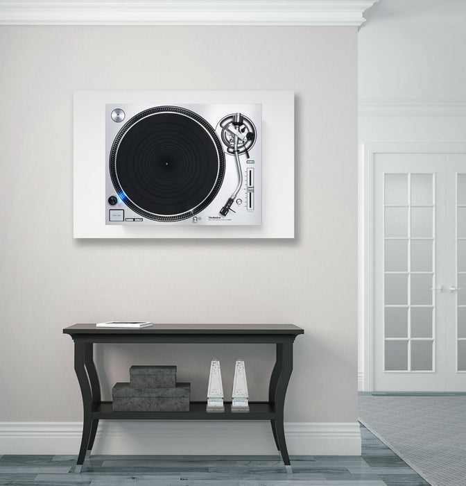 Technics DJ Decks Canvas Wall Art Print – Handmade UK Canvas, Ready to Hang