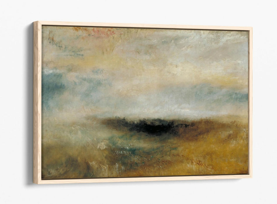 Float Effect Canvas Art – Premium Handmade UK Seascape Wall Decor With Storm