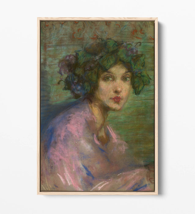 Float Effect Canvas Art - ALICE PIKE BARNEY BACCHANTE | Premium 30mm Deep Frame