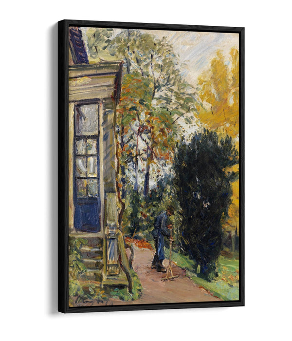 Canvas Wall Art Print – Max Slevogt Gardener | Premium Float Frame, Handmade UK