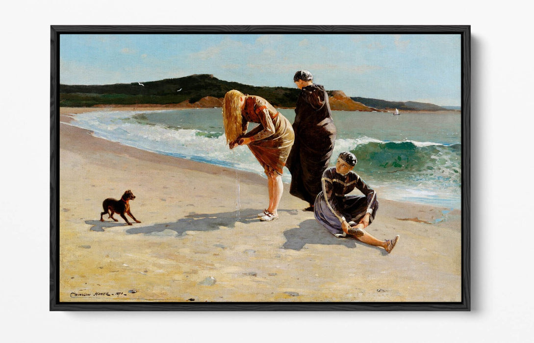 Canvas Wall Art Print – Winslow Homer Eagle Head High Tide | Premium Float Effect