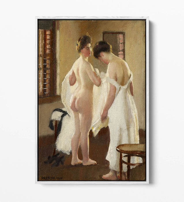 Canvas Wall Art | Handmade Float Effect Canvas Print - William McGregor Paxton