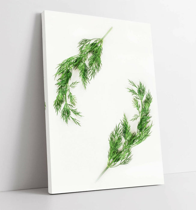 Kitchen Canvas Art - Premium Herb Spice Canvas Wall Print | Ready To Hang