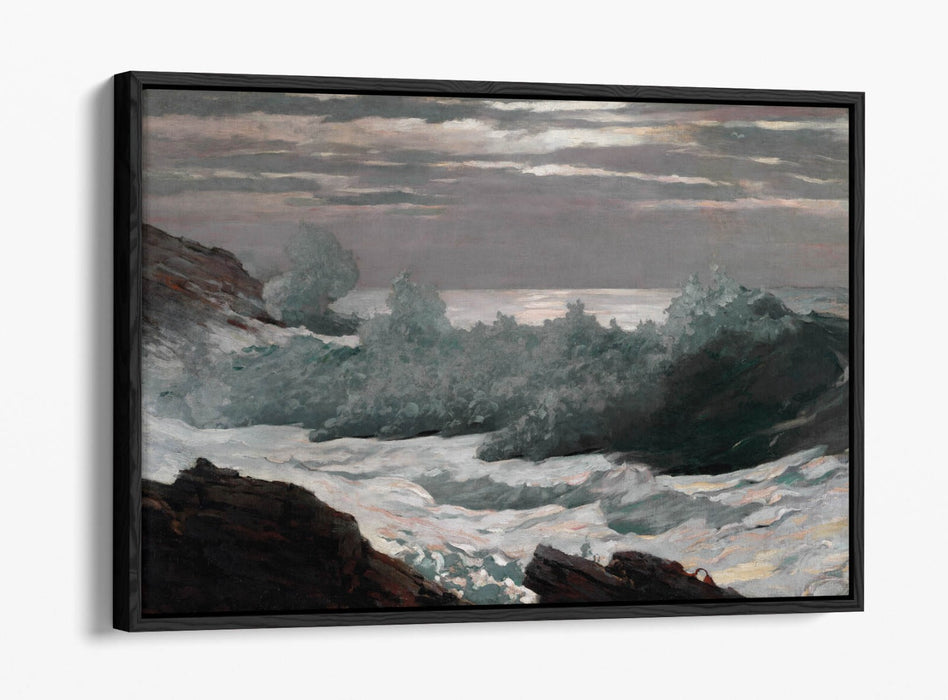 Float Effect Canvas Art - Winslow Homer Early Morning After Storm At Sea Print