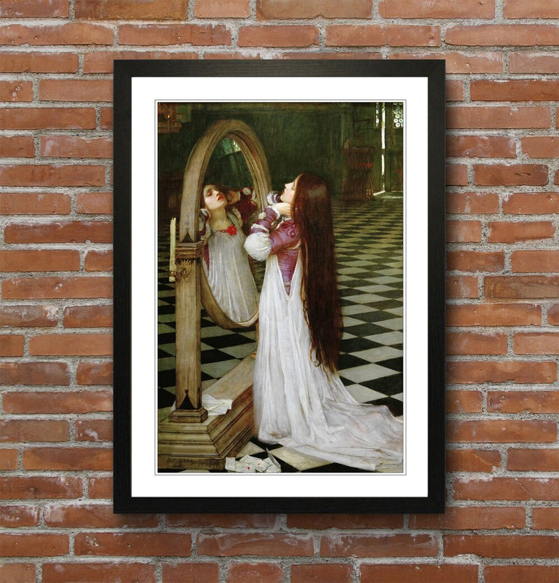 Framed Art Poster – John William Waterhouse Mariana Painting Print | Handmade UK Frame