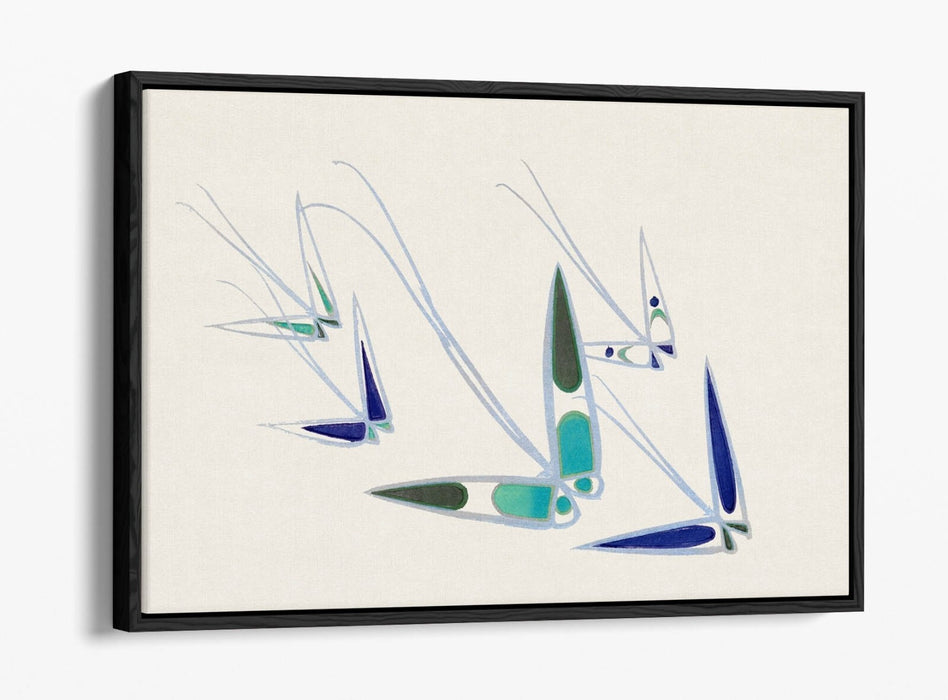 Canvas Wall Art | Vibrant Butterfly Print With Float Effect & Scratch Resistant Finish