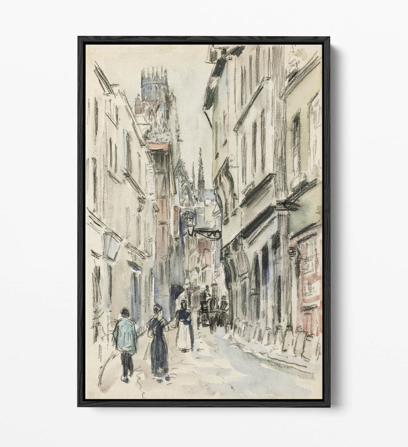 Float Effect Canvas Art | Handmade UK Impressionist Canvas Print with Satin Varnish