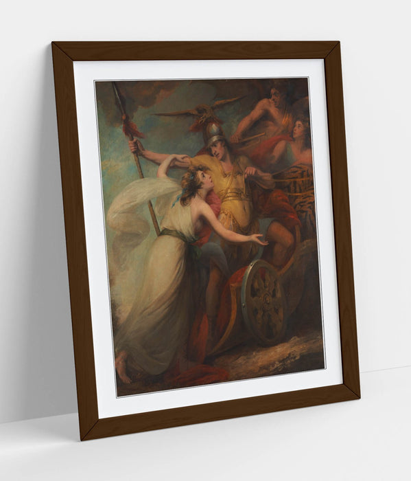 Framed Wall Art – William Artaud Print | The Triumph Of Mercy | Handmade Poster