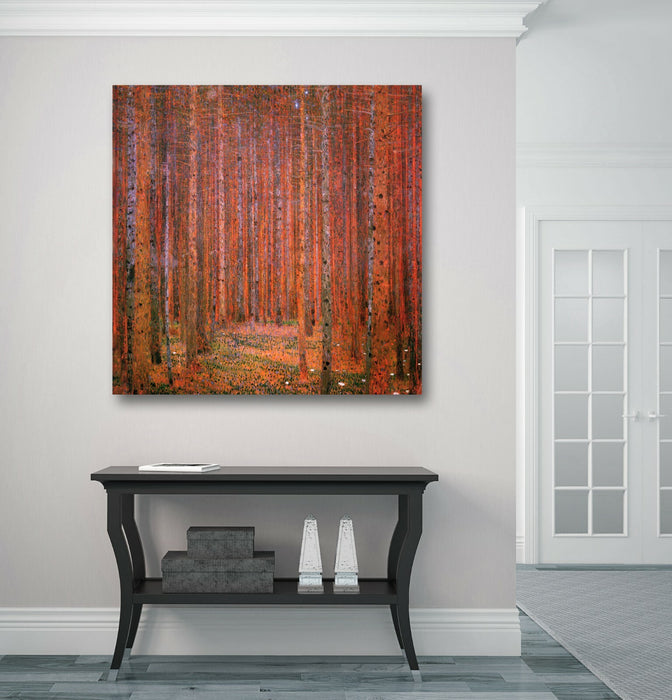 Gustav Klimt Fir Forest CANVAS WALL ART PICTURE PRINT PAINTING HOME DESIGN