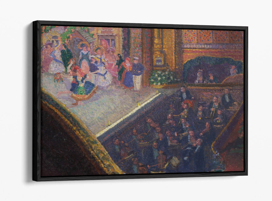 Float Effect Canvas Art – Ballet Scene Wall Art Print | Premium Handmade UK Canvas