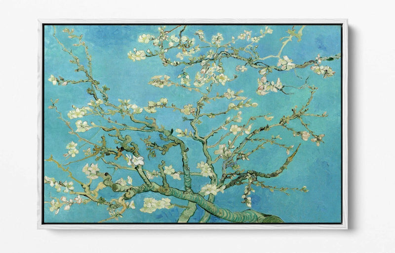 Canvas Wall Art – Vincent Van Gogh Almond Blossom Print | Float Effect Canvas Panel