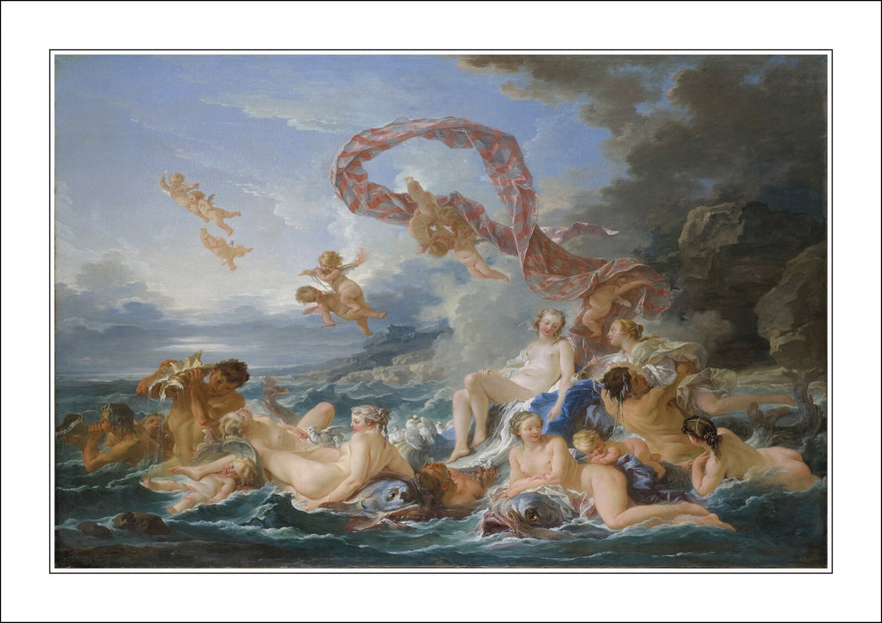 FRANCOIS BOUCHER TRIUMPH OF VENUS -FRAMED ART POSTER PICTURE PRINT ARTWORK