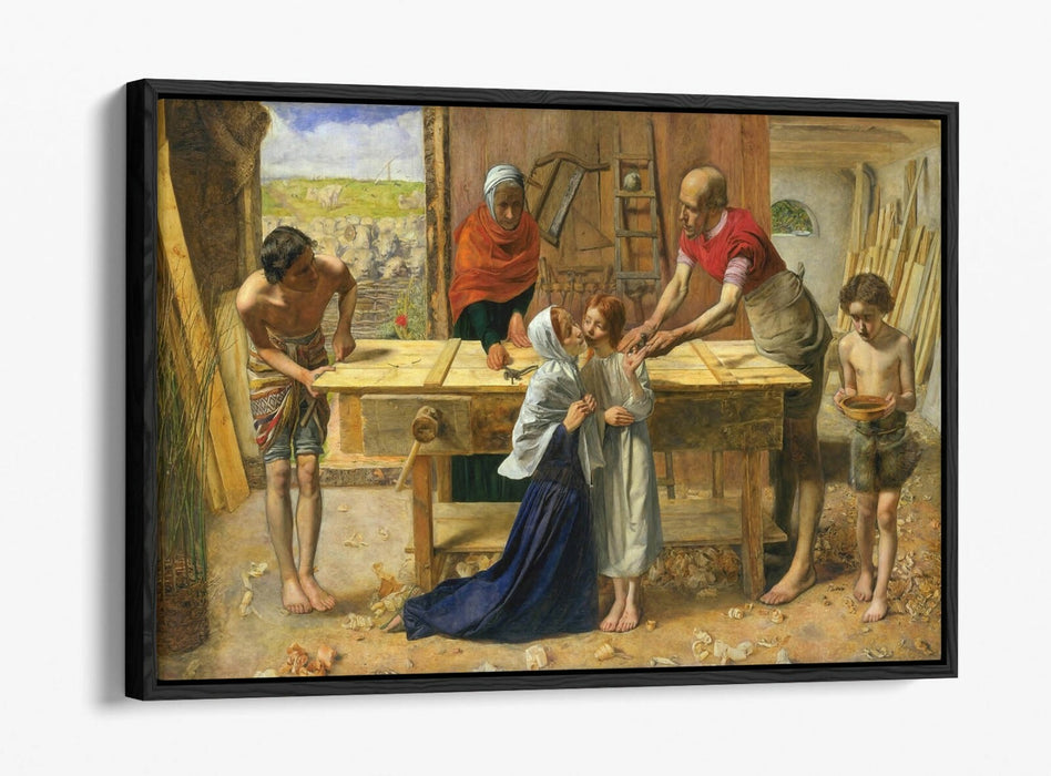 Canvas Wall Art - Handmade Canvas Print on Premium MDF Frame with Float Effect